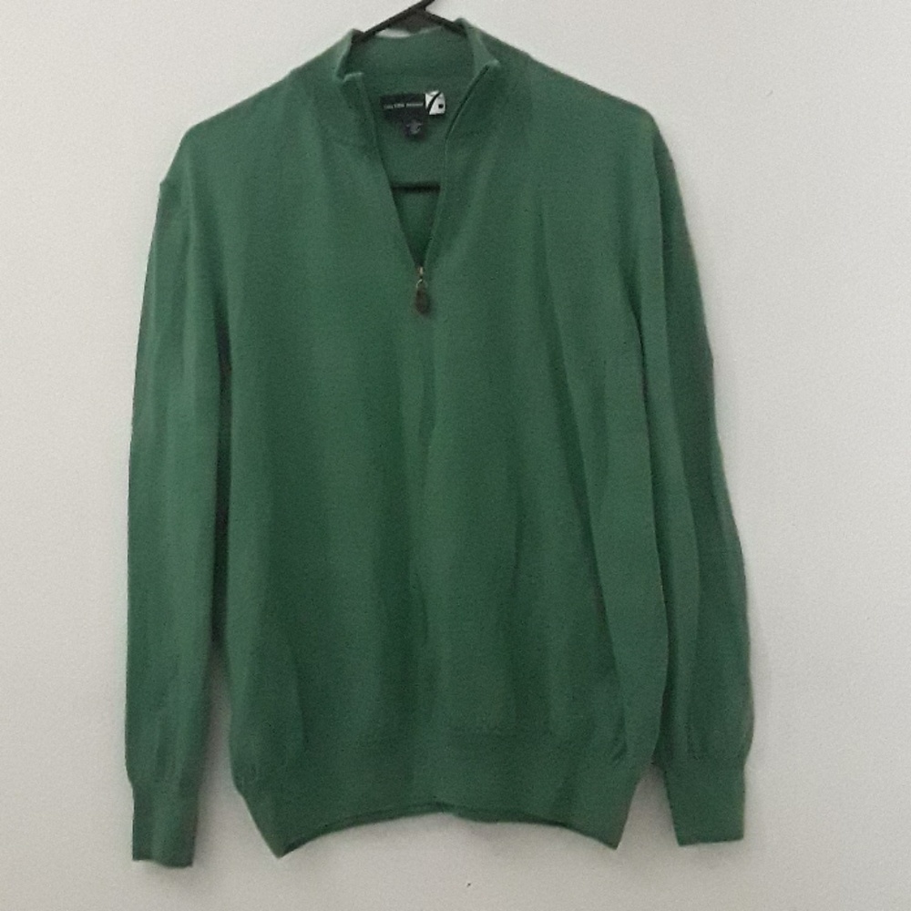 Saks fifth avenue quarter zip fleece